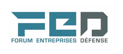 Logo du Forum Entreprises Défense, solutech industries en ingénierie de conception.